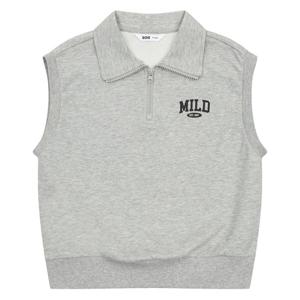 [소이][소이] 남아 카라 아노락 베스트 23S5102_GY