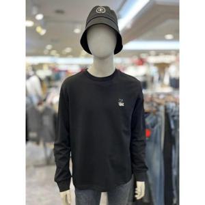 행텐 세이브존03 컴포트핏 롱슬리브 티셔츠_블랙 cbs10520-031-423-03
