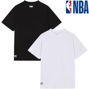 [NBA]N243TS951P GR 남여공용 엔비에이 데일리 루즈핏 2팩 반팔티셔츠