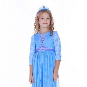 유아동할로윈 엘사 겨울왕국2 실내복A 블루