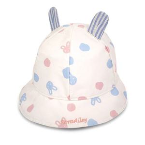 어린이캠핑모자 로라앨리 비쥬 썬햇 토끼귀 미니 챙 아동모자 MA0991