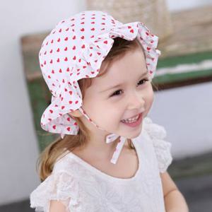 유아모자 러블리 하트 아동 벙거지모자 204150