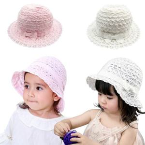 유아모자 로맨틱 리본 레이스 아동 벙거지모자 44 52 304152