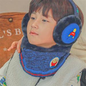 옥스포드넥워머 옥스포드 자수 어린이 겨울 넥워머 OX0053