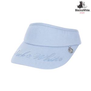 [블랙앤화이트] 여성 로고 레터링 바이저 8735LZSP_BLUE