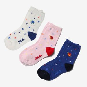 [휠라키즈]키즈 플레닛 그래픽 양말 FK3SCD1315X