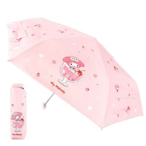 유아우산 마이멜로디 스파클링 암막코팅 납작 53 3단 수동우산