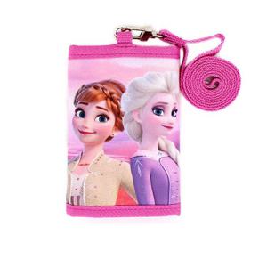 어린이지갑 겨울왕국2 엘사 안나 로맨틱 목걸이 지갑 FR0156