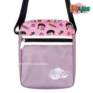 크로스백 흔한남매 네트 미니 퍼플