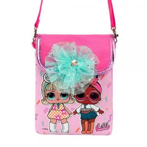 엘오엘 LOL 덮개 핸드폰어깨걸이 핑크