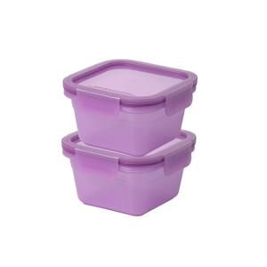 셰프토프 리유즈 박스 정사각 430ml 2조 세트