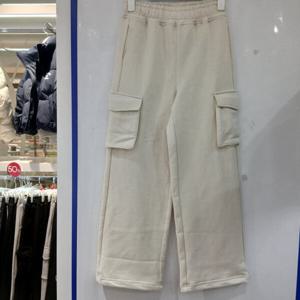 [에꼴리에][모다부평]입체 카고 와이드 스트링 바지/25OT754BE_B