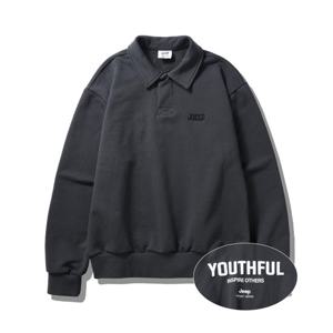 [지프]JQ1TSU812 다크그레이 25년 지프 카라넥 맨투맨_SC