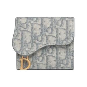 디올 오블리크 자카드 SADDLE LOTUS S5652CTZQ M932