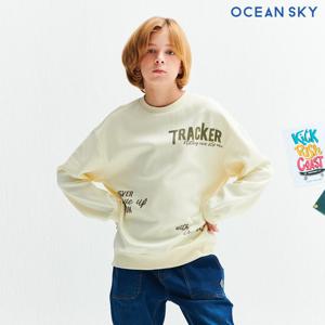 [오션스카이] 남아 스트릿 그래픽 맨투맨 티셔츠-CEJB5113B05