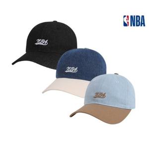 남녀공용 엔비에이 워싱 데님 소프트볼캡 N255AP274P