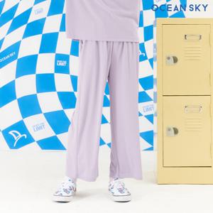 [오션스카이] [썸머팬츠]여아 골지 쿨링 와이드팬츠-CBJG2263D0T