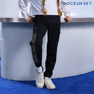 [오션스카이] [썸머팬츠]여아 레터링 포인트 조거팬츠-CBJG2255C03