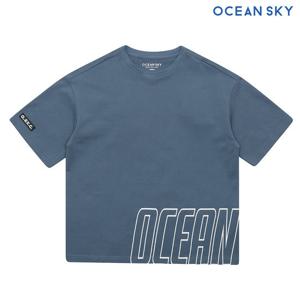 [오션스카이] 남아 라인 그래픽 티셔츠-CBJB5819D0N