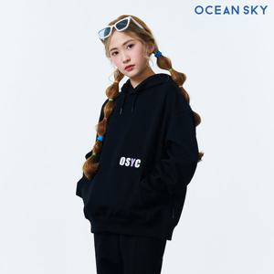 [오션스카이] 여아 소매 배색 후드 티셔츠-CAJG5162B03