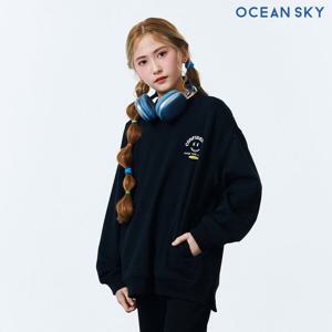 [오션스카이] 여아 주머니 장식 롱 맨투맨 티셔츠-CAJG5159B03