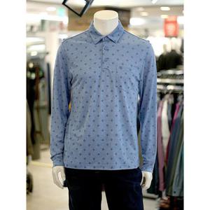 크로커다일 세이브존03 [피에르가르뎅] 남성 봄 올오버 프린트 포켓 카라 티셔츠 AGPQTS1401A