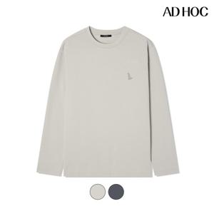 [애드호크]남성 분또 베이직 라운드 긴팔티 HBRLT30_DJ