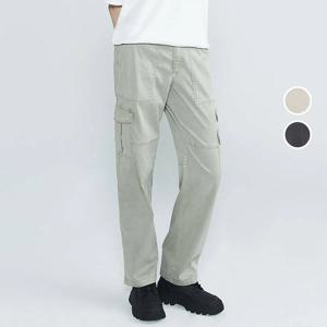 [버커루]여성 텐셀 세미 와이드 카고 팬츠 B235PT900P