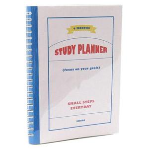 인디고 기본 스터디 플래너 커버형   블루