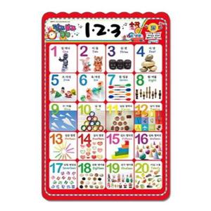 찍고 보고 듣는 123숫자-숫자세기 1-100   스터디 송