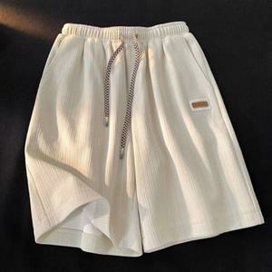 [잇백잇슈]스트릿밴딩반바지 여름팬츠 홈 헬스 일상 남여공용