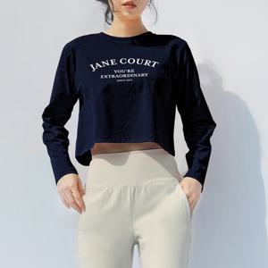 에어터치아치로고크롭긴팔 ENA3408