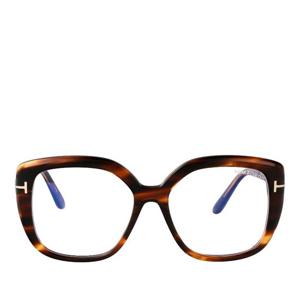 톰포드 라지 토르토이즈쉘 프레임 안경테 FT6043 B 055 53