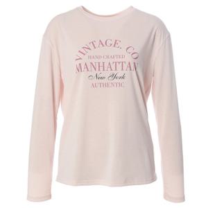 [페이지플린]라운드넥 레터링 긴팔 티셔츠 (F5ATS007)