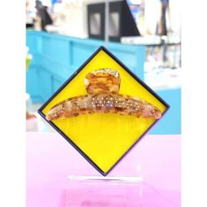 로뎀 세이브존05 프랑스 스와로브스키 슬림 중 집게핀(연브라운)2 RDA24030038