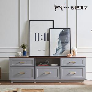 장인가구 엘브G 1800 높은 거실장