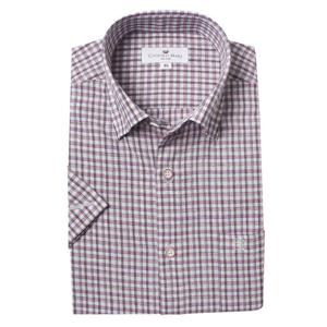 [카운테스마라(셔츠)]깅엄체크 시어서커 일반핏 반소매CDCY2C2202P0