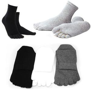 남성중목발가락양말 5켤레 Set