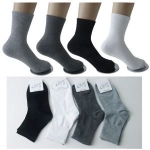 국내산 남자싹스 중목양말 기본 무지 학생 직장인싹스