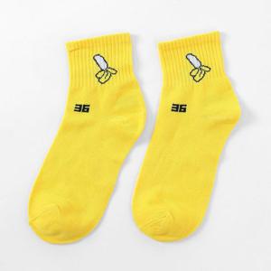 상큼과일 여성용 중목 양말 20켤레 학생양말