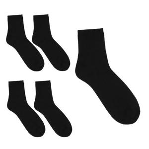남자 중목 올무지 스포츠 양말 5족 블랙