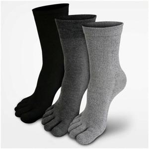 남자 시원한 장목 통기능 발가락양말 접촉면백 양말
