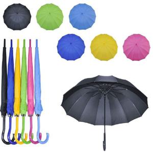 55무지곡자6색우산 자동 선물용 개업식 판촉물