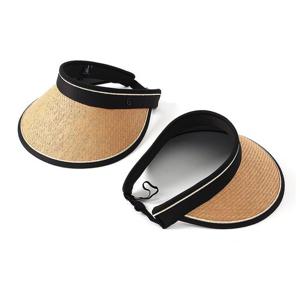 간편 휴대 내추럴 돌돌이 암막 자외선차단 썬캡 2p