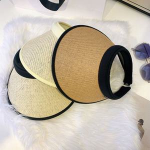 데일리 여자 모자 라탄 썬캡 햇빛차단 여름 챙모자