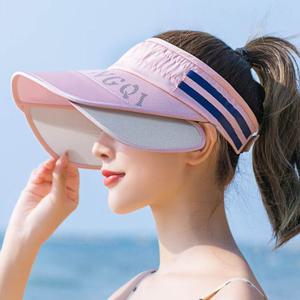 스포츠썬캡 양쪽 날개 썬바이저 야외 해변 비치 모자