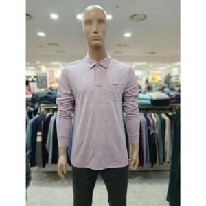 크로커다일 세이브존05 레이온 혼방 올오버 제천 에리 카라 티셔츠 ABTS1482/73