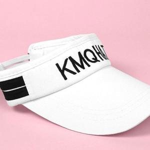 썬캡 밸트형 여름 자외선차단 화이트 스포츠 모자