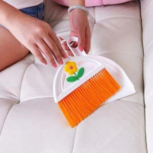 빗자루 쓰레받기 프린지 미니 방비세트 쓰레받기-