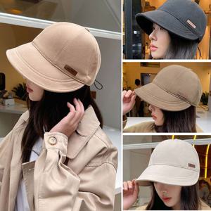 코듀로이 사계절 보닛햇 보넷햇 버킷햇 여성 모자